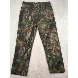 Wrangler Jeans VTG Mens 36x32 Realtree Hardwoods Camo PG000HG Pants Hunting